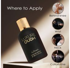 La French Unisex Perfume Gift Set - Luxure Oudh Perfume 100ml & Luxure Oudh Deodorant 150ml