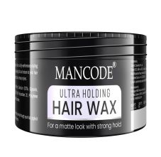 Mancode Ultra Holding Matte Finish & Strong Hold Hair Wax - 100 ml