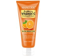 Mancode Brightening Vitamin C Peel Off Mask For Deep Cleansing - 100 ml