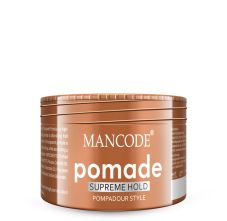 Mancode Supreme Hold & Glossy Hair Styling Pomade Wax- 100 ml