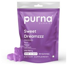 Purna Gummies Sweet Dreamzzz Wild Berry Gummies 30 Gummies