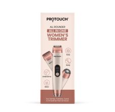 Protouch All-in-1 Women's Trimmer & Epilator for Face, Body, and Bikini Pack of 1
