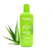 Rivona Naturals Aloe Vera Shower Gel With Hydrating Vitamin E Beads 250ml