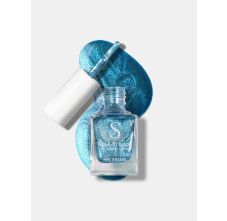 StarStruck by Sunny Leone - Mistic Blue - Shimmer Nail Polish | Sparkling Finish & Smooth Application | Vegan & Cruelty-Free 9.9 ml