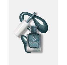 StarStruck by Sunny Leone - Galaxy Blue - Metallic Nail Polish | High-Impact Shine, Chip-Resistant & Quick Dry 9.9 ml