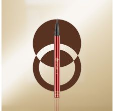 Scarlett Cosmetic Luxe Cashmere Plush Glide Liquid Eyeliner - Cognac Brown 13 gm