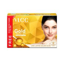 VLCC Gold Facial Kit With Free Rose Water Toner 400 gm
