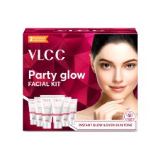 VLCC Party Glow Facial Kit Intense Glow For Clear, Bright Skin 60 gm