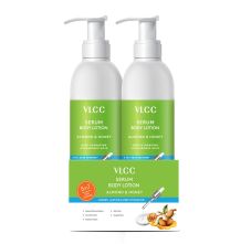VLCC Almond & Honey Serum Body Lotion Combo 600 ml