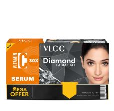 VLCC Diamond Facial Kit  with Free Vitamin C Serum