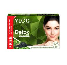VLCC Detox Facial Kit with FREE Rose Water Toner