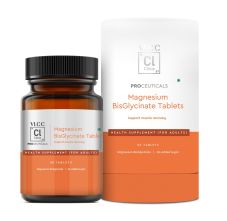 VLCC Clinic Proceuticals Magnesium BisGlycinate Tablets | 50 Tablets