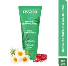 Rivona Naturals Makeup Cleansing Butter Removes Waterproof Makeup 100gm