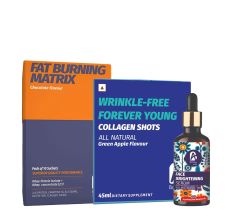 BonAiyu Health Face Brightening Serum(niacinamide)+Bonayu WrinklefreeForeveryoung COLLAGEN SHOTS (Pack of 6 Bottles) Combo