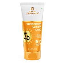 Khadi Organique Sunscreen Lotion With Raspberry & Avocado SPF PA+++ 40 100 ml