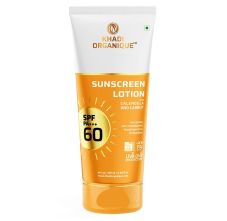 Khadi Organique Sunscreen Lotion With Calendula & Carrot SPF PA+++ 60 100 ml