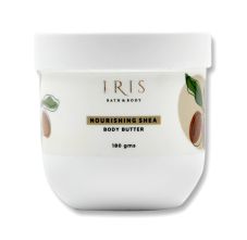 Iris Cosmetics Bath & Body Nourishing Shea Body Butter 180 gm