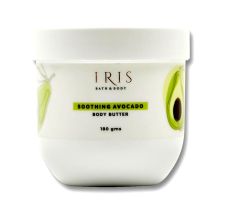 Iris Cosmetics Bath & Body Soothing Avocado Body Butter 180 gm