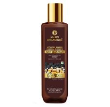 Khadi Organique Activated Bamboo Charcoal & Keratin Hair Cleanser 200 ml