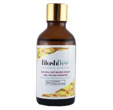BlushBee Organic Beauty Natural Soy Based Vegan Nail Polish Removal