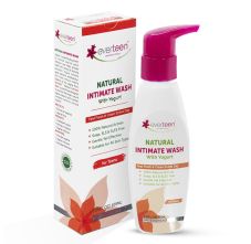 everteen Yogurt Natural Intimate Wash for Feminine Intimate Hygiene in Teens 105 ml