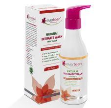 everteen Yogurt Natural Intimate Wash for Feminine Intimate Hygiene in Teens 210 ml