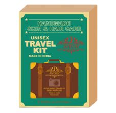 JSTOR Handmade Skin & Hair Care Unisex Travel Kit 6 Bottles