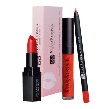 Star Struck by Sunny Leone 3PC Lip Kit (Lipstick + Lip Gloss + Lip Liner)