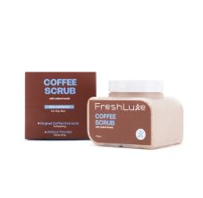 FreshLuxe Coffee Crush Face & Body Scrub for Tan Removal 170 g