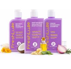 FreshLuxe Night Routine Self-Care Combo for Men & Women | All Skin Type | 400ml