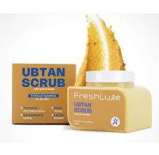 FreshLuxe Ubtan Face and Body Scrub for Men & Women 200 g