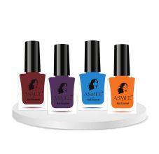 Asmee Gel Nail Polish Rich Ruby | Amethyst | Aquamarine | Mustard Yellow