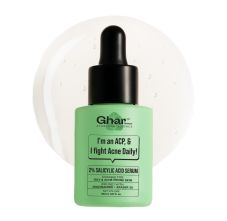 Ghar Soaps Salicylic Acid Serum 2X + Eraser 2X Formula | Acne & Pimple Eliminator | Deep Pore Cleanser & Oil