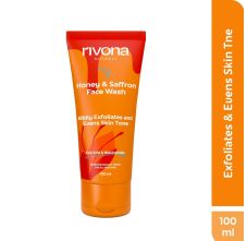 Rivona Naturals Honey & Saffron Face Wash with Niacinamide & Kojic Acid 100ml