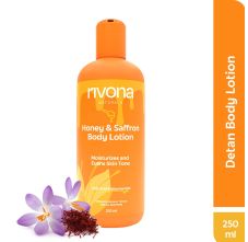 Rivona Naturals Honey & Saffron + 2% Kojic Acid Natural Body Lotion 250ml