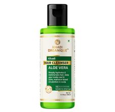 Khadi Organique Aloe Vera Hair Cleanser 210 ml