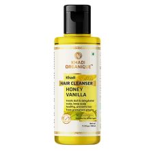 Khadi Organique Honey & Vanilla Hair Cleanser 210 ml