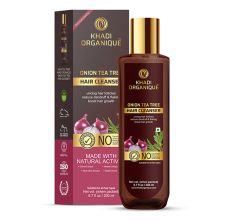 Khadi Organique Onion Tea Tree Hair Cleanser 200 ml