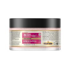 Khadi Organique Rose & Papaya Face Scrub 50 gm