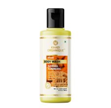 Khadi Organique Sandal & Turmeric Body Wash 210 ml