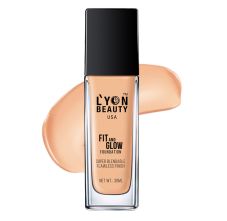 Lyon Beauty USA Fit And Glow Foundation 04 Medium Beige 30 ml