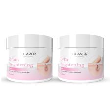 OLAMOR D-Tan Brightening Gel - 200GM Pack of 2