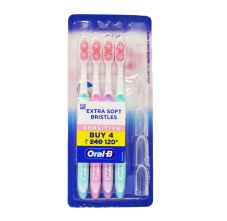 Oral-B Sensitive Whitening Toothbrush Extra Soft, Assorted