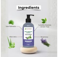 Pure Nutrition Anti-Hairfall Shampoo - 250Ml | With Multi-Peptides, B5 & Keratin | Strengthening Care
