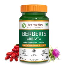 Pure Nutrition Berberis Aristata 95% Berberine – 60 Veg Capsules – Herbal Supplement