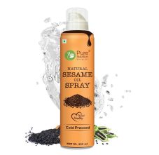 Pure Nutrition Black Sesame Oil Spray 200ml – Cold Pressed Cooking Oil