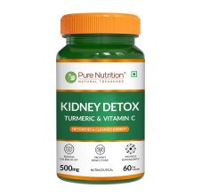 Pure Nutrition Kidney Detox Herbal Supplement – 60 Veg Capsules