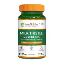 Pure Nutrition Milk Thistle Liver Support – 120 Tablets – Silymarin Formula