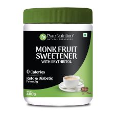 Pure nutrition Monk Fruit 400 gms Zero Calorie Sweeteners