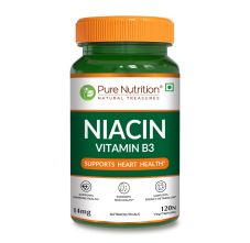 Pure Nutrition Niacin Vitamin B3 14mg – 120 Veg Capsules
